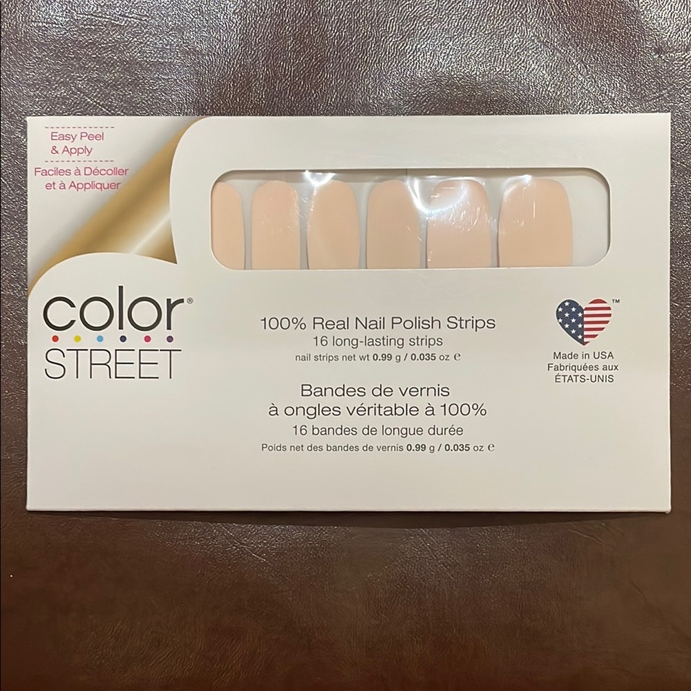 Color Street Nude Nail Polish Strips